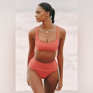 LSPACE Desi High-Waisted Bikini Bottoms & Top XS/S